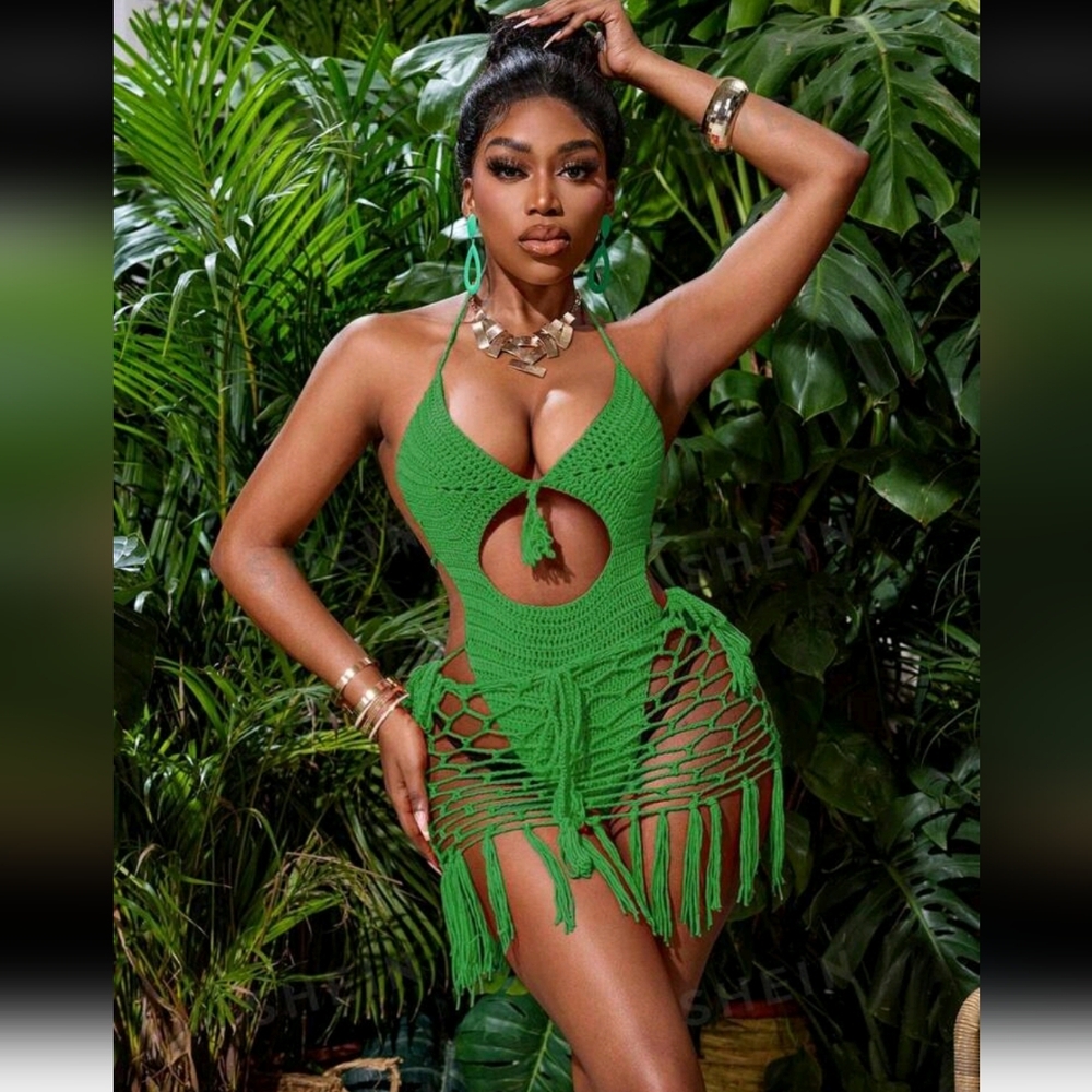 Crochet swimsuit set